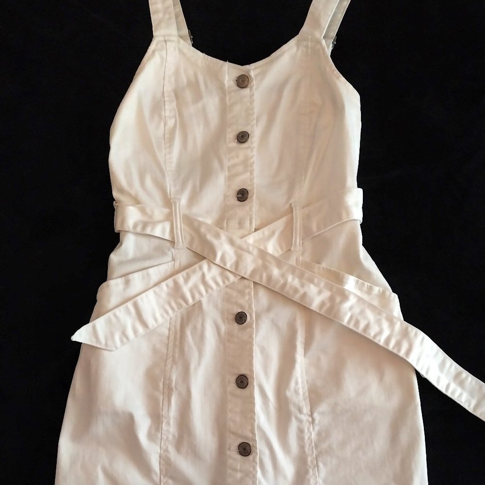 SO White Denim Dress